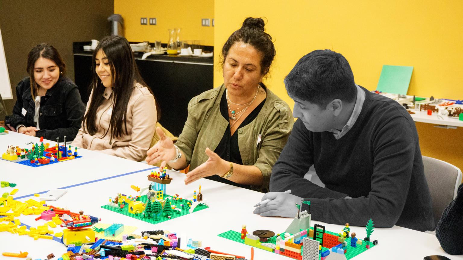 Curso LEGO trabajo en equipo